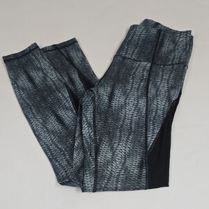 Aurum Snakeskin Print High Waisted Leggings